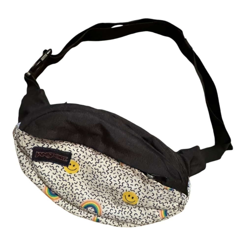 Vintage Jansport Happy Face Waist Bag